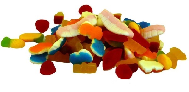 mixed lollies