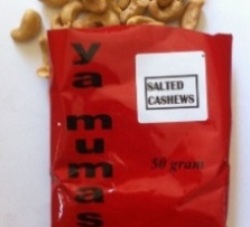 salted cashews